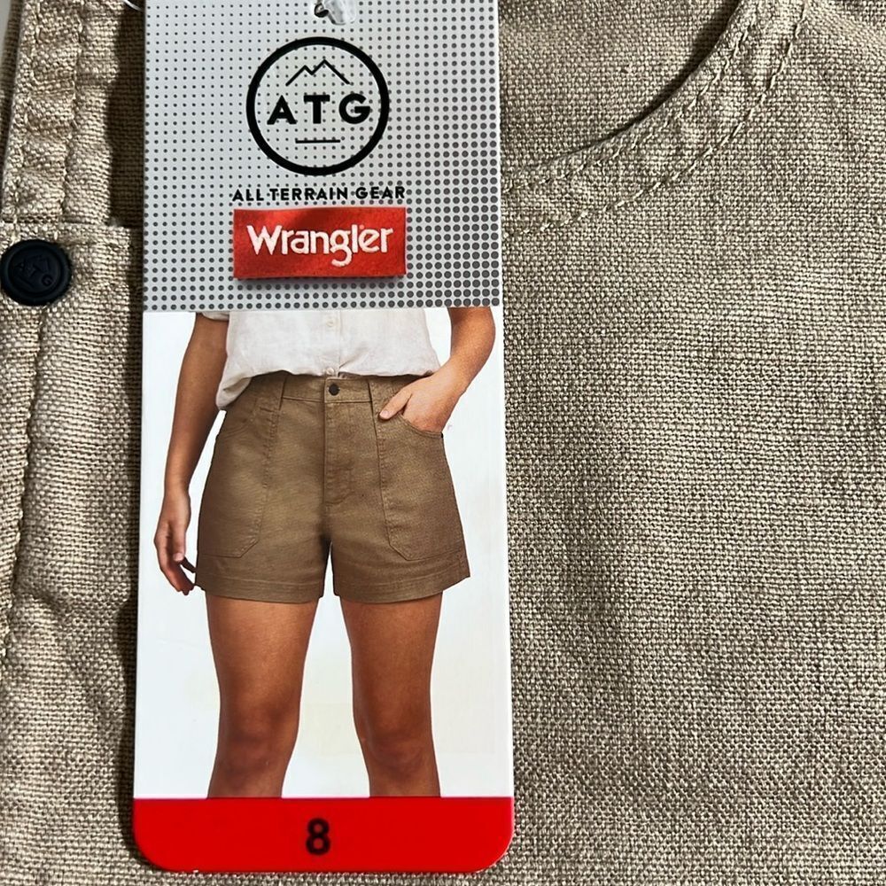 Wrangler Women's Canvas Tan Shorts